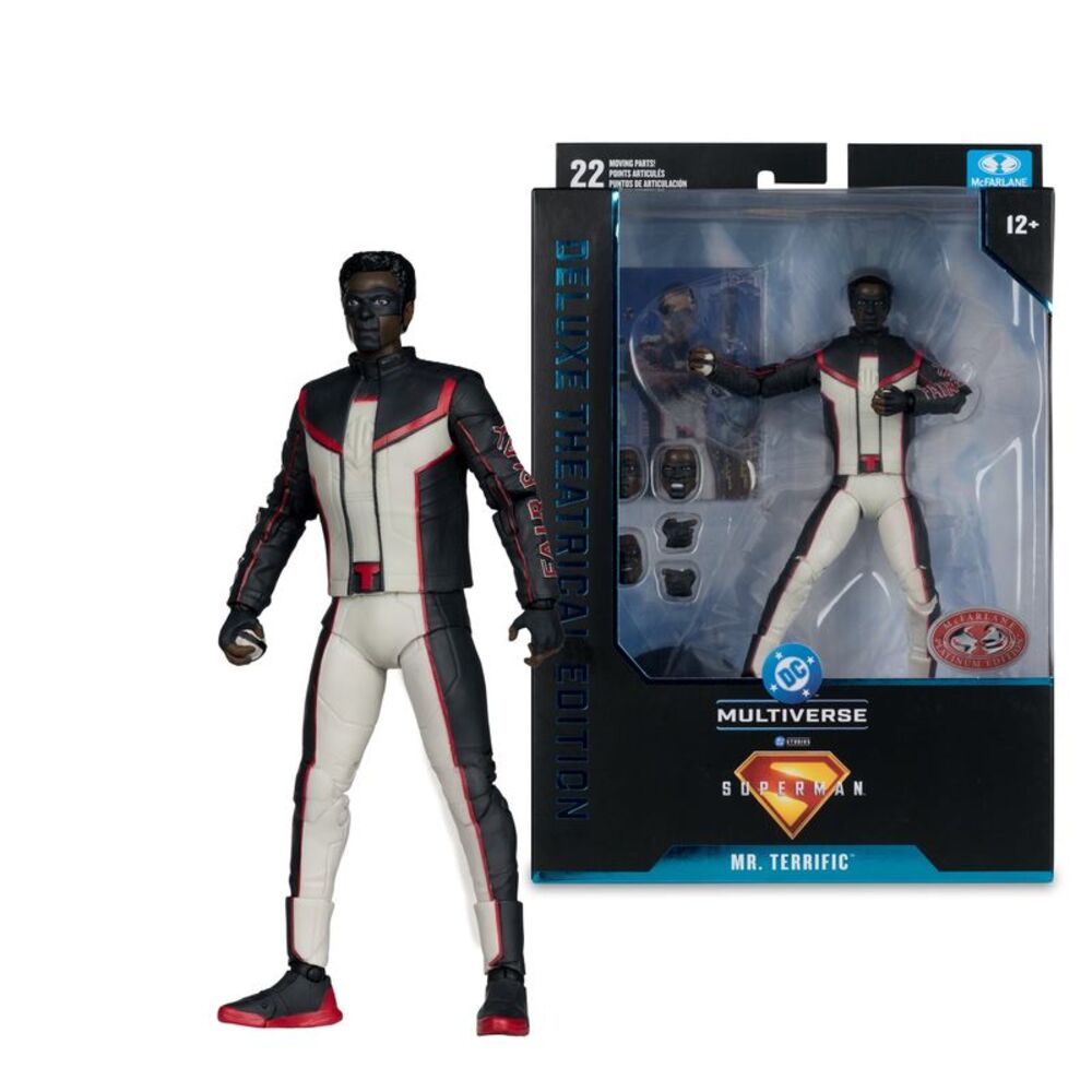 McFarlane Toys - DC Multiverse Mr. Terrific 7" Action Figure (Super Red